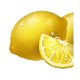 Lemon symbol in Hot Burning Wins paytable
